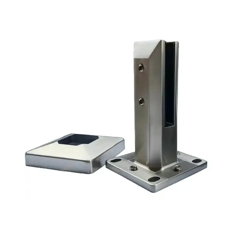 Regulowany czop balustrady szklanej