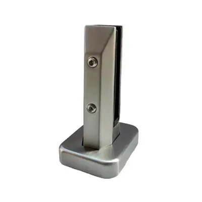 Bezramowy szklany czop balustrady